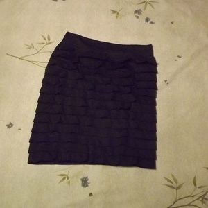 New Ruffled Bodycon Mini Skirt